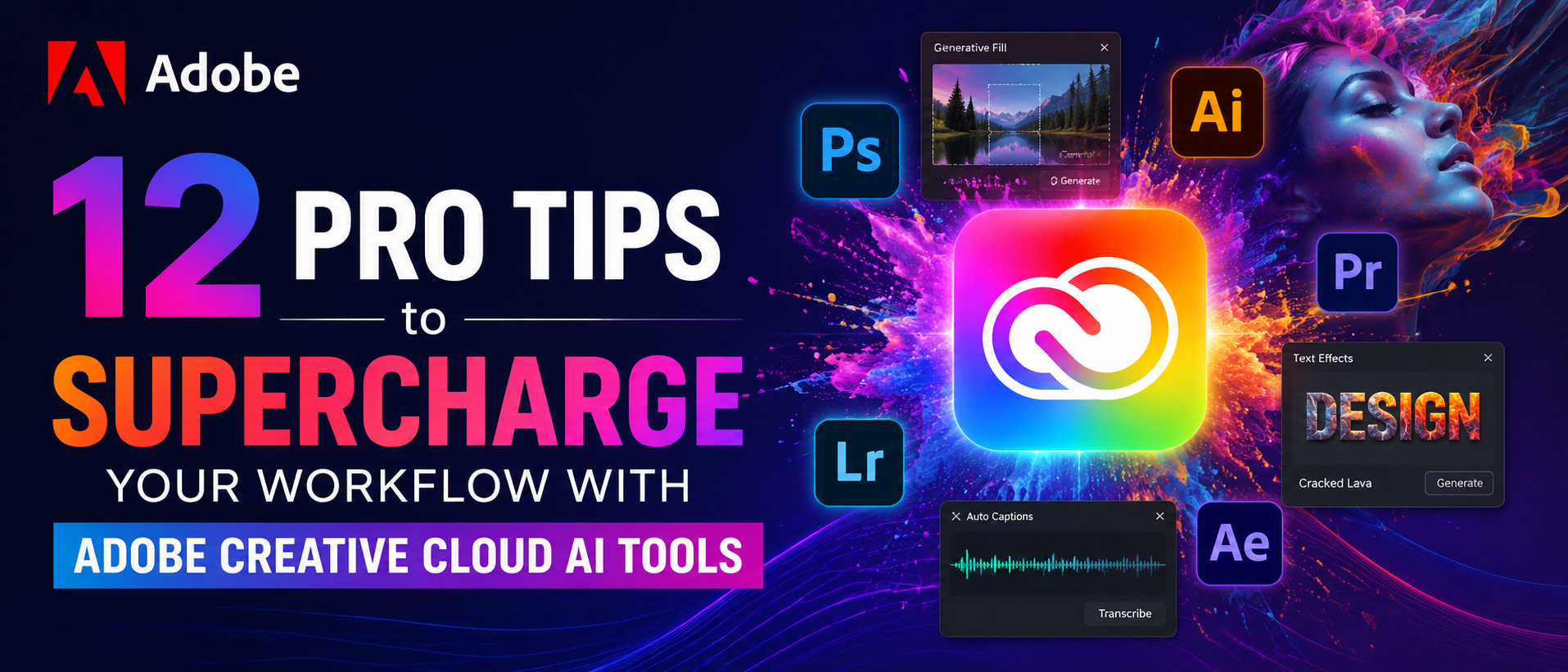 12 Pro Tips to Supercharge Your Workflow with Adobe Creative Cloud AI Tools
