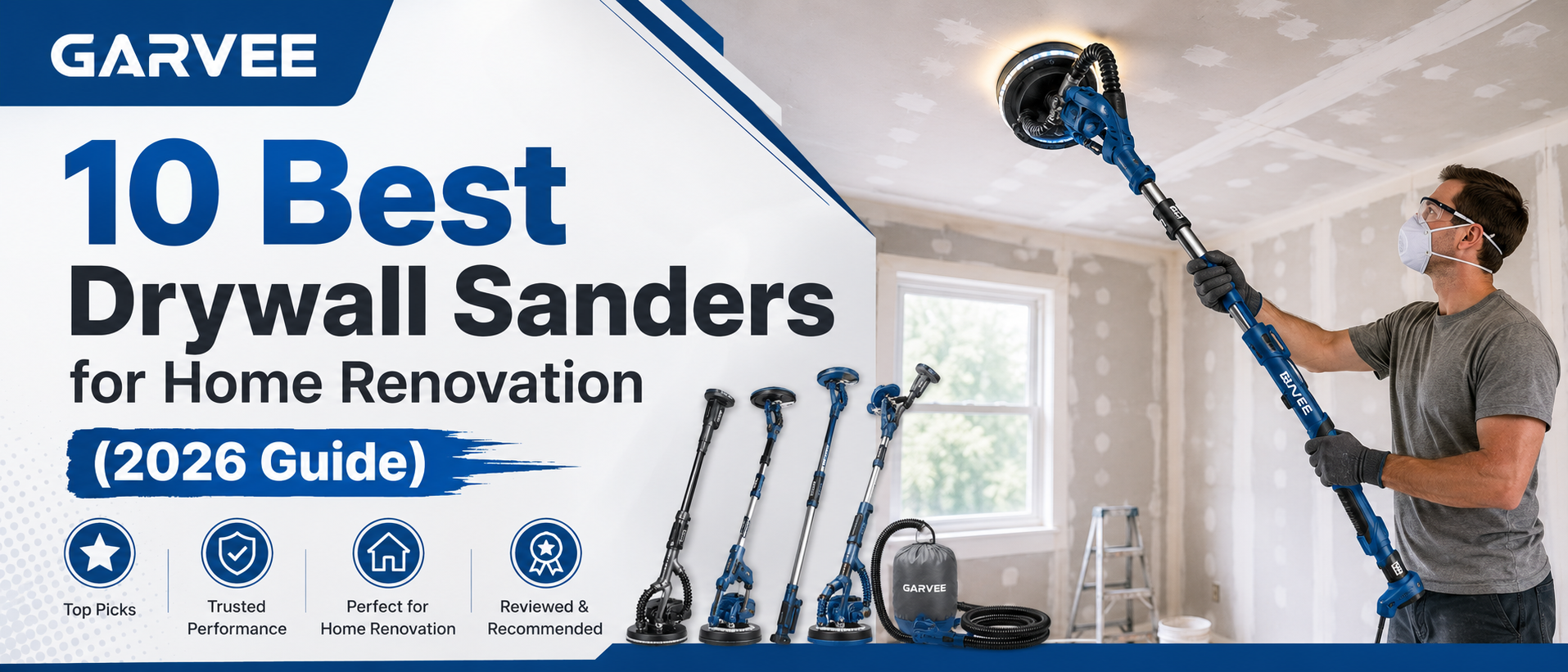 10 Best Drywall Sanders for Home Renovation (2026 Guide)