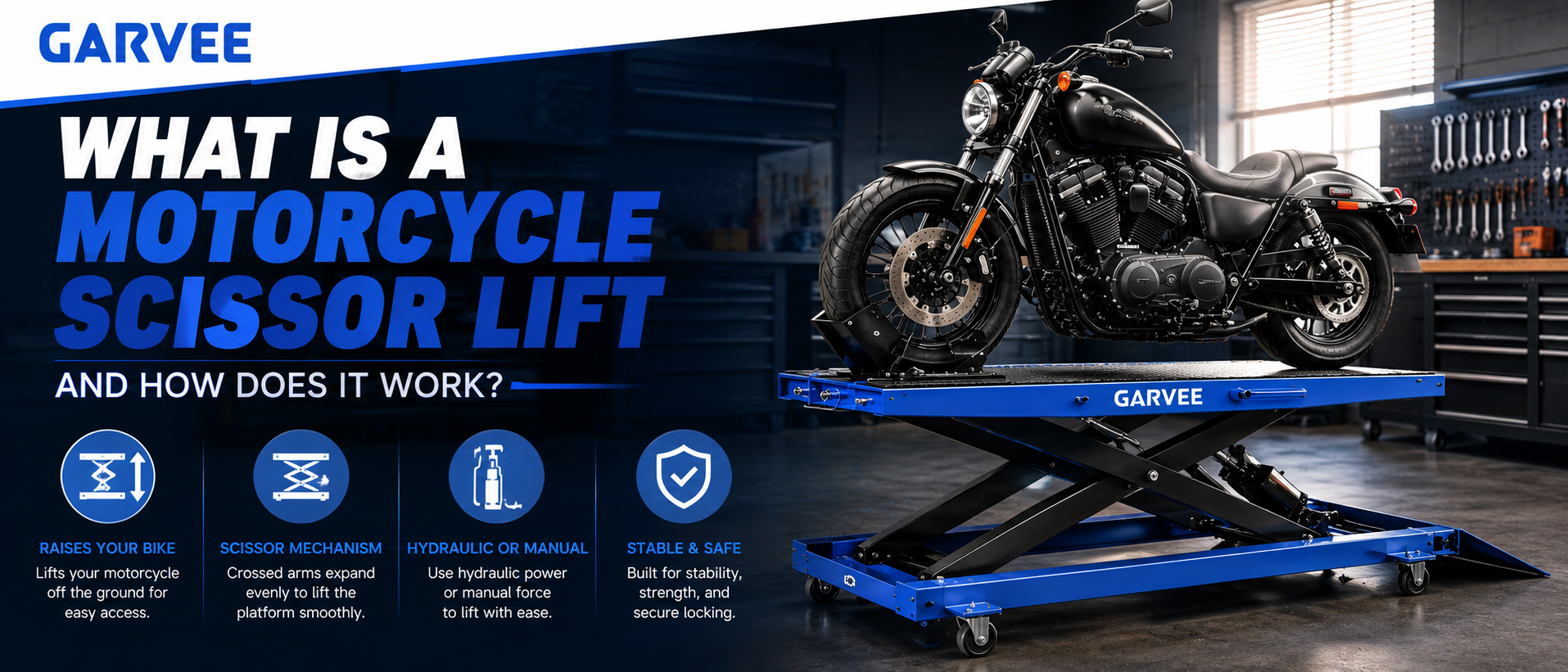 What Is a Motorcycle Scissor Lift and How Does It Work?