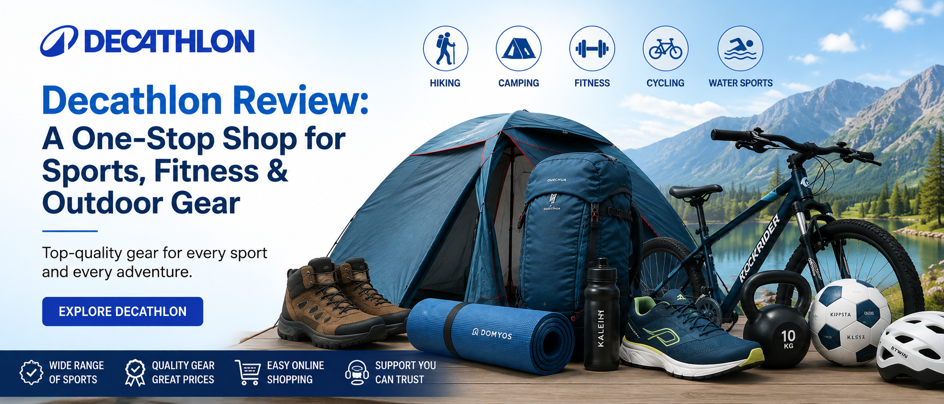 Decathlon Review: A One-Stop Shop for Sports, Fitness & Outdoor Gear