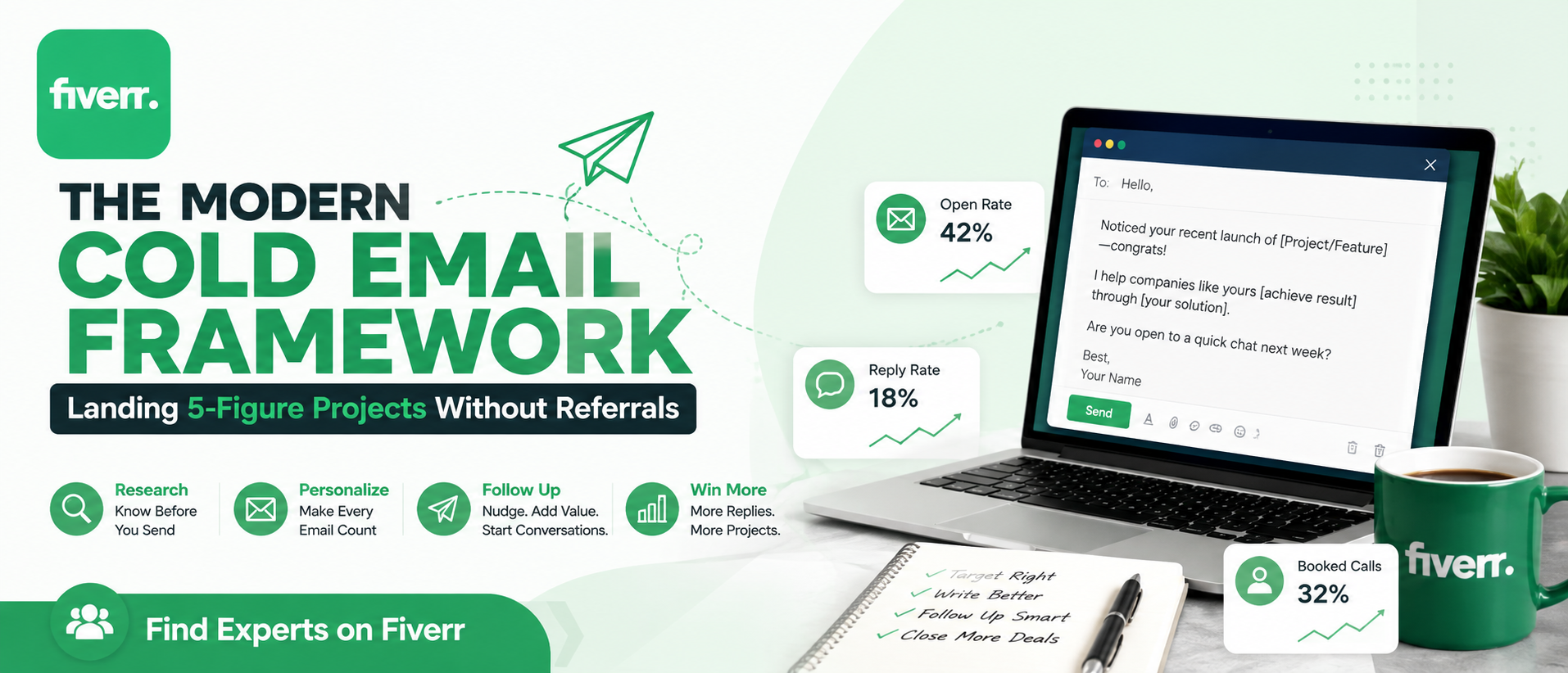 The Modern Cold Email Framework: Landing 5-Figure Projects Without Referrals