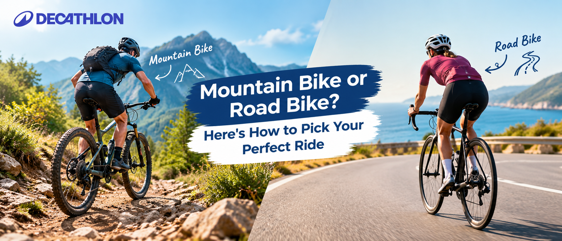 Mountain Bike or Road Bike? Here's How to Pick Your Perfect Ride
