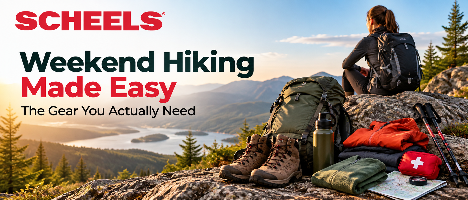 Weekend Hiking Made Easy: The Gear You Actually Need