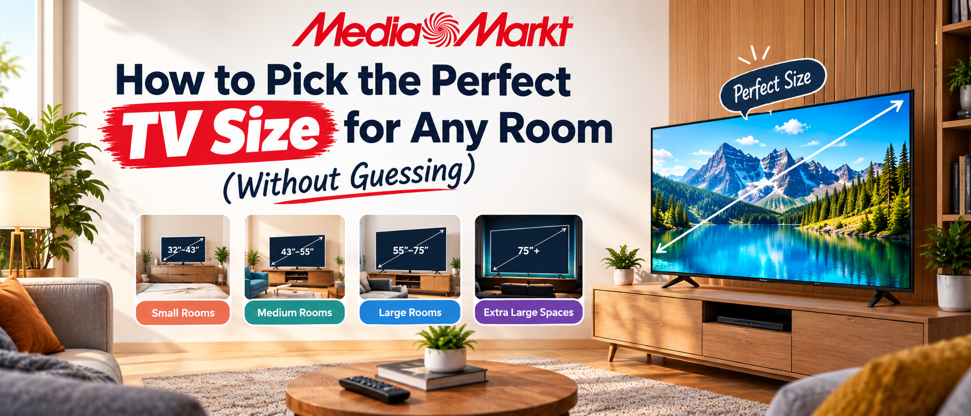 How to Pick the Perfect TV Size for Any Room (Without Guessing)
