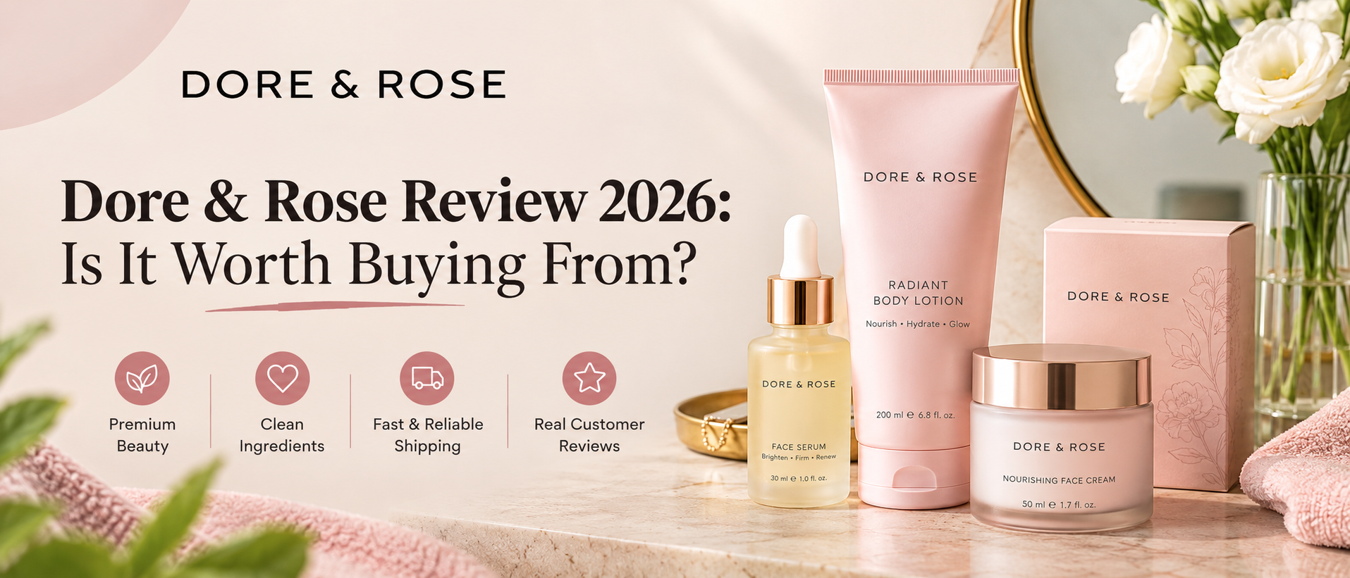 Dore & Rose Review 2026: Is It Worth Buying From?