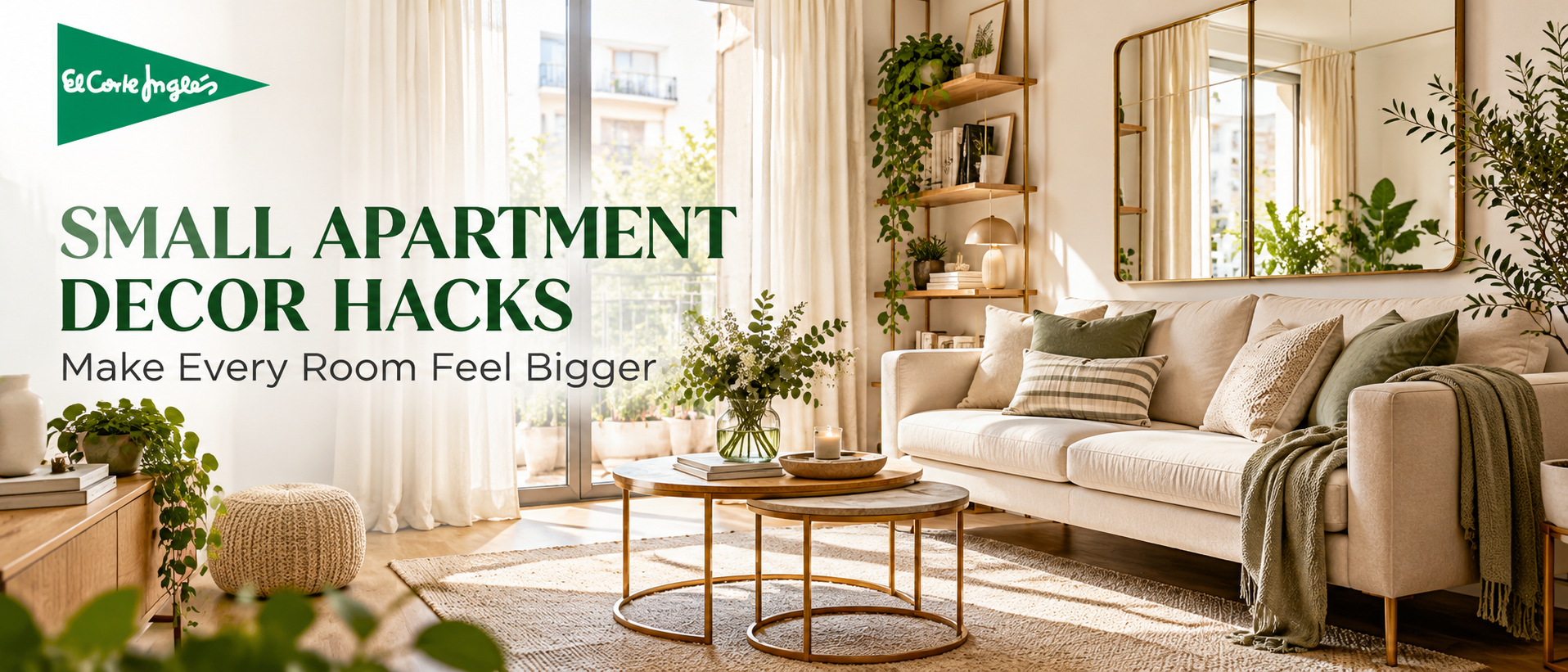 Small Apartment Decor Hacks: Make Every Room Feel Bigger